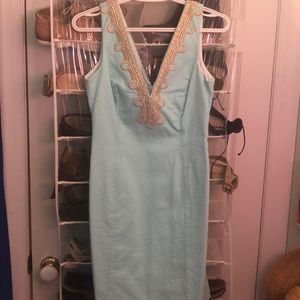 Lilly Pulitzer Shift Dress - Aqua